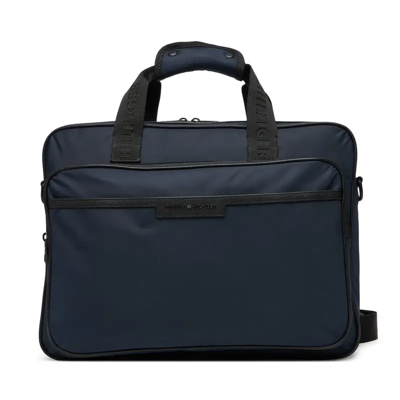 Tommy Hilfiger Porta PC Th Repreve Computer Bag AM0AM13466 Blu scuro