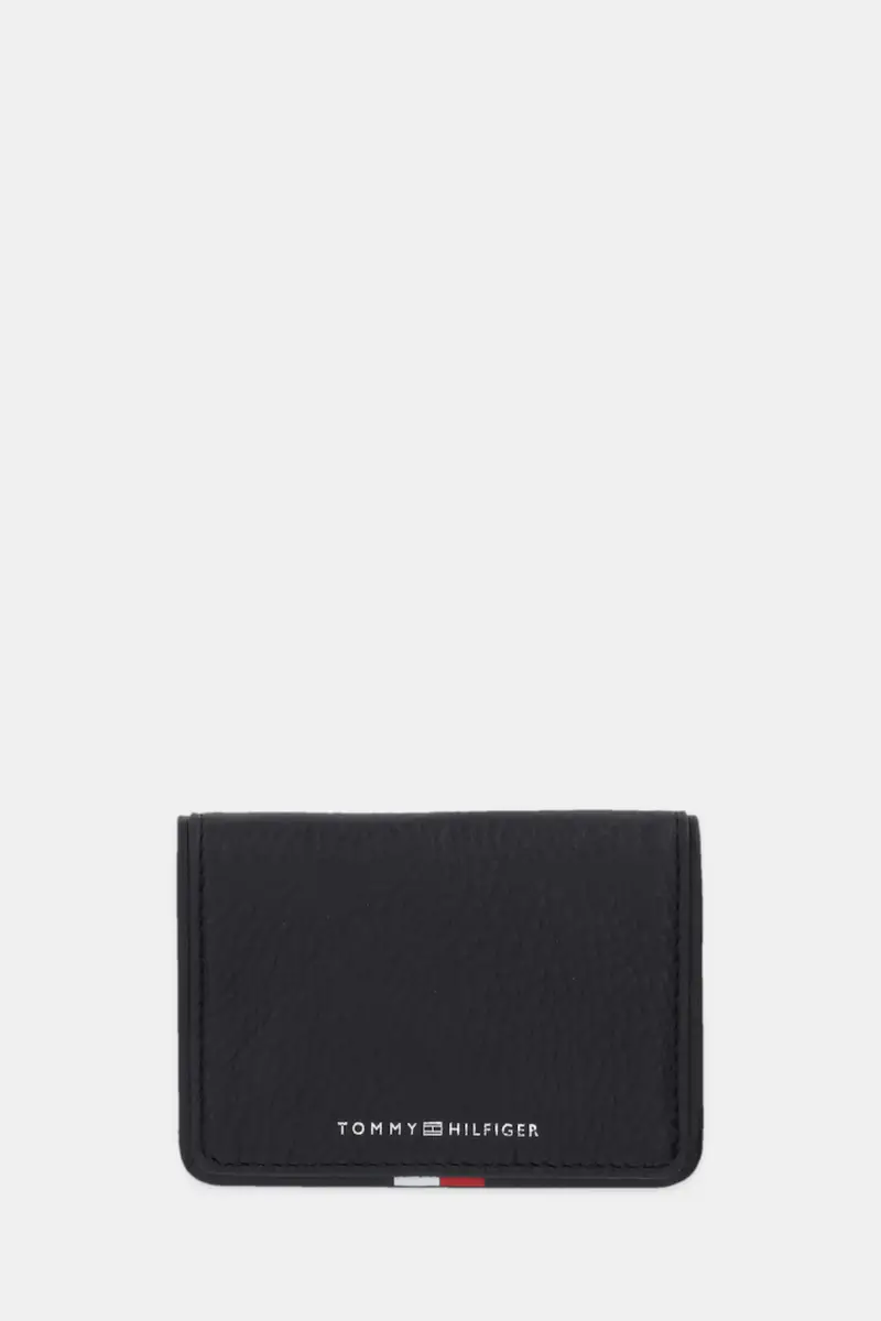 Tommy Hilfiger portacarte in pelle colore nero AM0AM13840