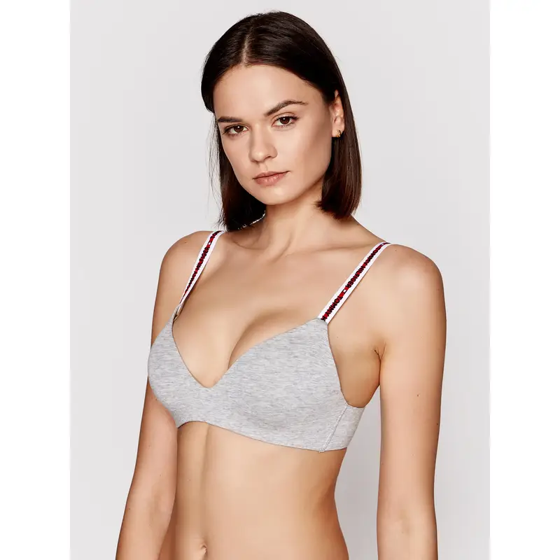 Tommy Hilfiger Reggiseno senza ferretto Lighty Lined UW0UW02413 Grigio