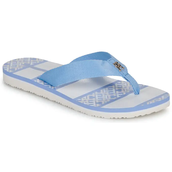 Tommy Hilfiger Sandali bassi TH MONOGRAM ESSENTIAL SANDAL Blu