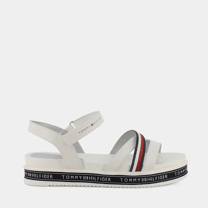 TOMMY HILFIGER Sandali da Bambina, bianco