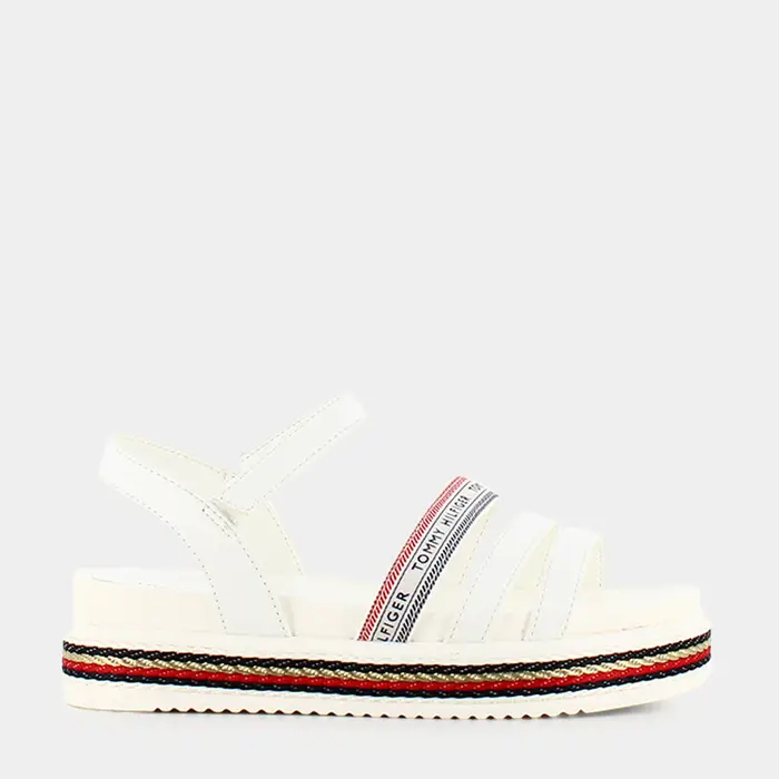 TOMMY HILFIGER Sandali da Bambina, bianco