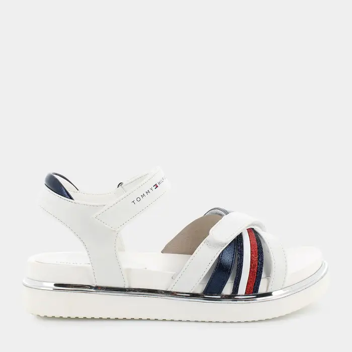 TOMMY HILFIGER Sandali da Bambina, bianco