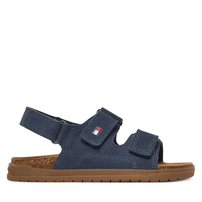 Sandali Tommy Hilfiger T3X2-34394-1899806 M Blu scuro