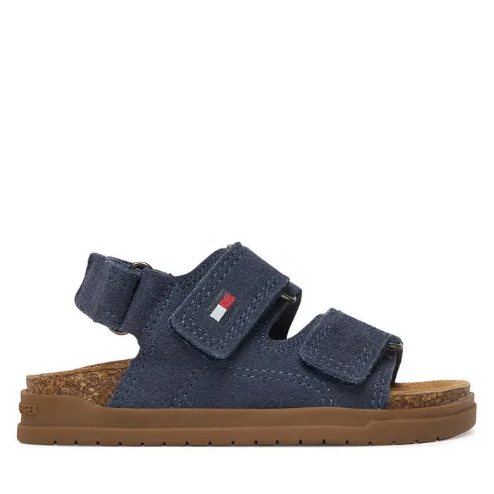 Sandali Tommy Hilfiger T3X2-34394-1899806 S Blu scuro