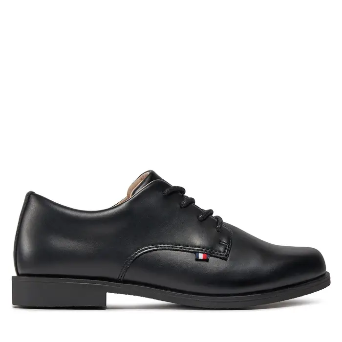 Scarpe basse Tommy Hilfiger Low Cut Lace Up Shoe T3B4-33174-1355 Nero