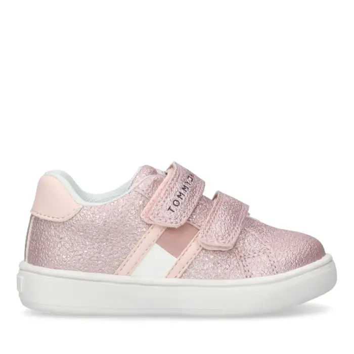 Scarpe da ginnastica ragazza Tommy Hilfiger Flag Velcro Rose