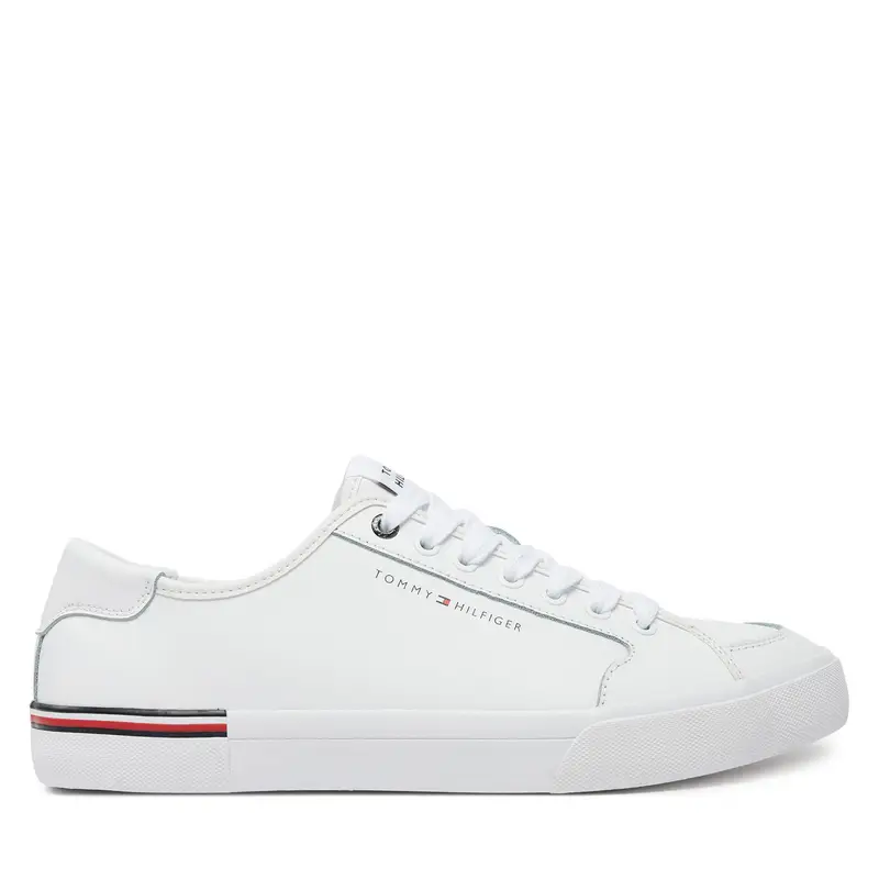 Tommy Hilfiger Scarpe sportive Core Corporate Vulc Leather FM0FM05399 Bianco