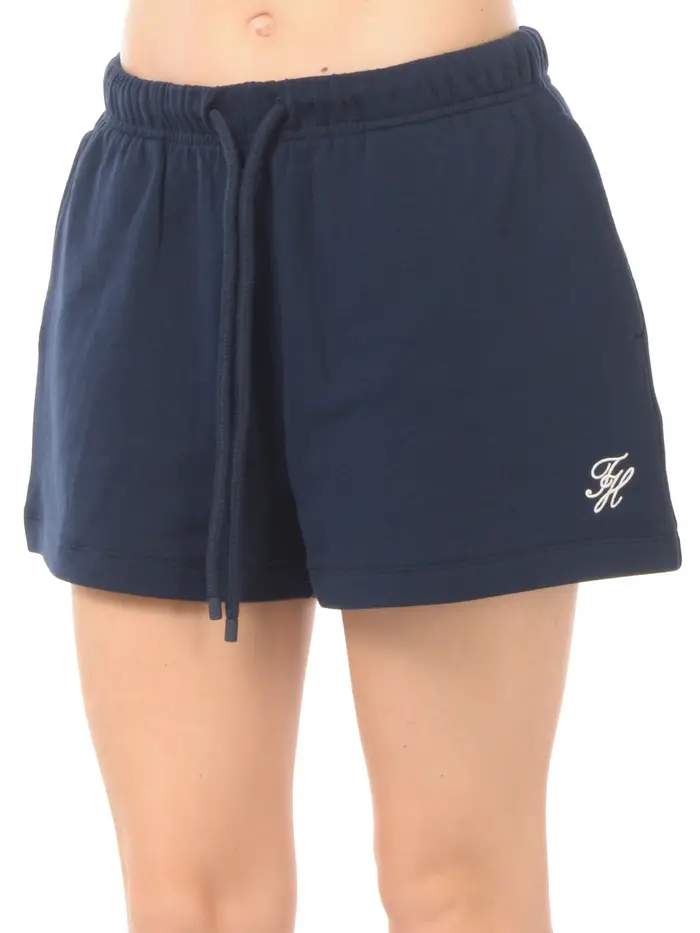 Pantaloncini da tuta da donna Blu navy