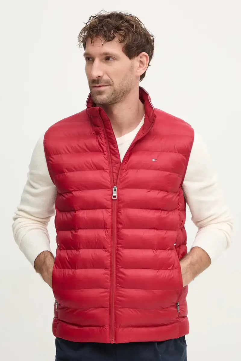 Tommy Hilfiger smanicato uomo colore granata MW0MW37677