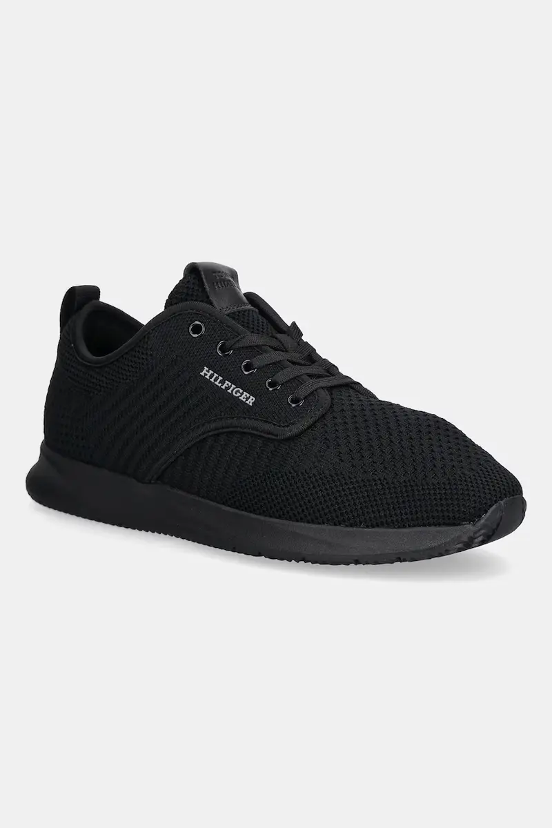 Tommy Hilfiger sneakers NEWPORT 3D PREMIUM KNIT uomo colore nero FM0FM05527