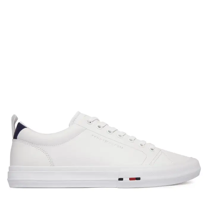 Sneakers Tommy Hilfiger Harlem Street Lth FM0FM05708 Bianco