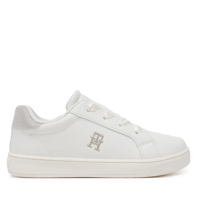 Tommy Hilfiger Sneakers Low Cut Velcro Sneaker T1A9-33728-1439 S Bianco