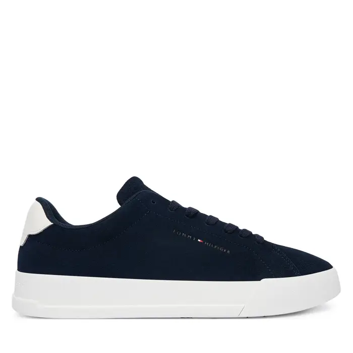 Sneakers Tommy Hilfiger Th Court Core Suede FM0FM05716 Blu scuro