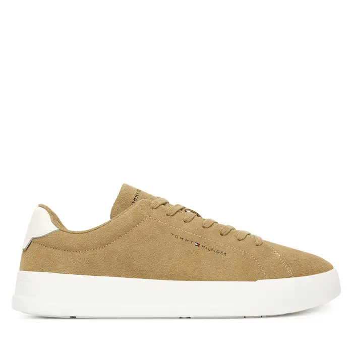 Sneakers Tommy Hilfiger Th Court Core Suede FM0FM05716 Marrone