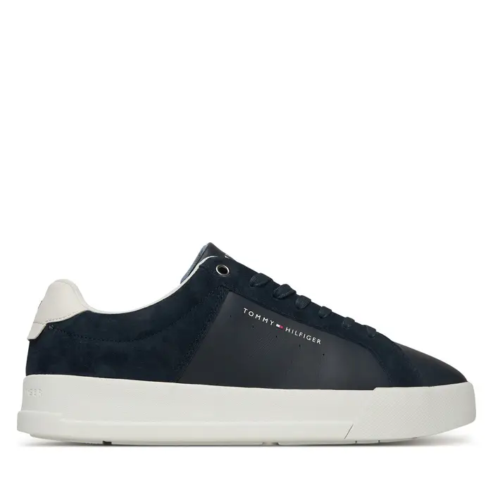 Sneakers Tommy Hilfiger Th Court Mix FM0FM05634 Blu scuro