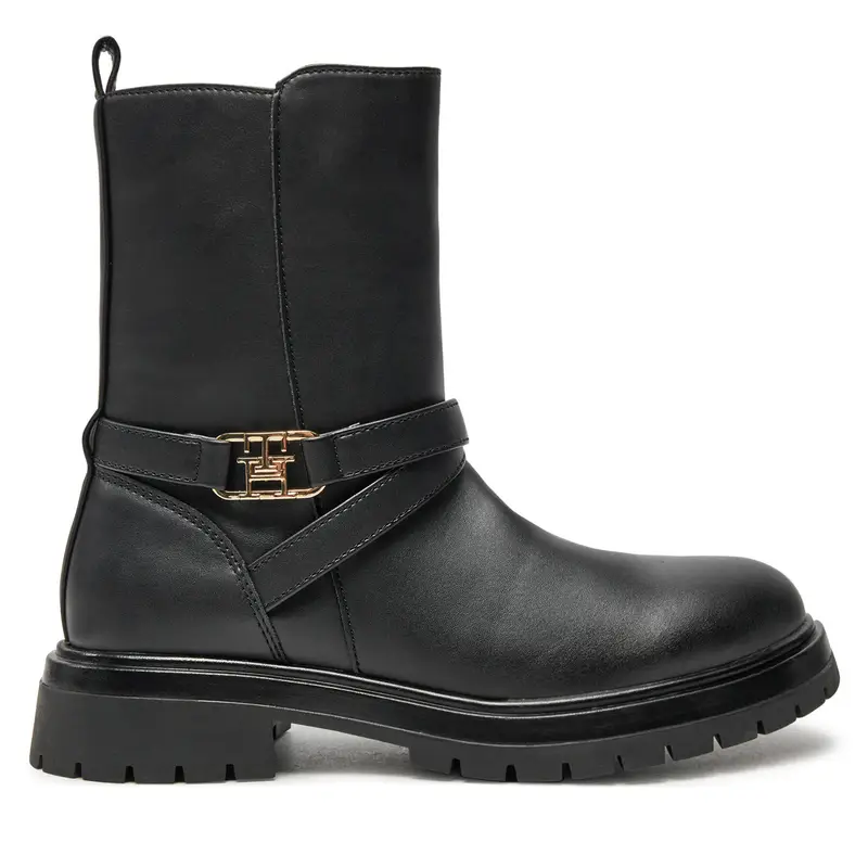 Tommy Hilfiger Stivaletti Boot T3A5-33574-1351 S Nero