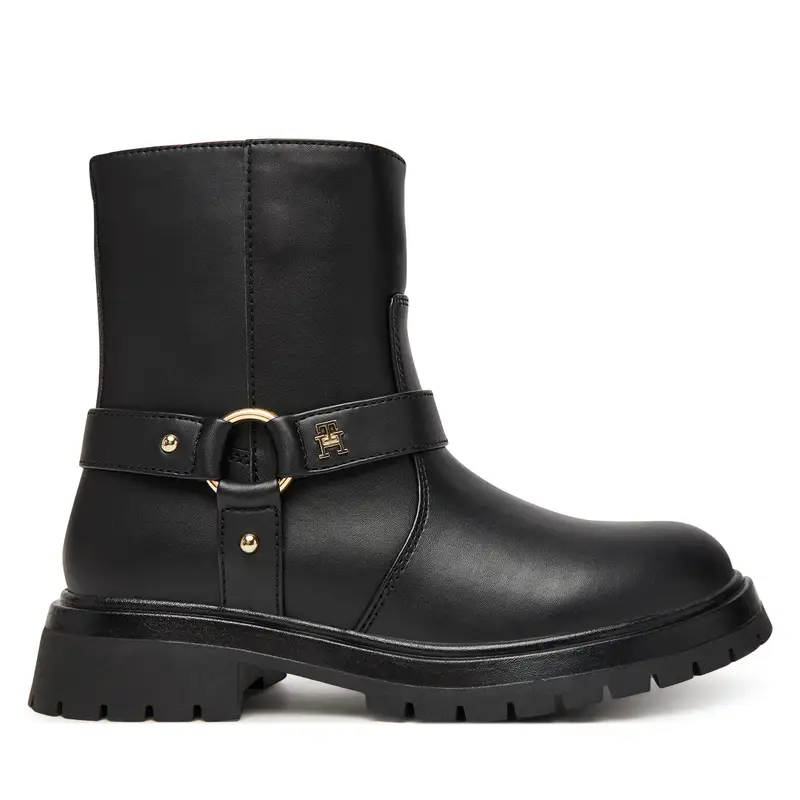 Tommy Hilfiger Stivaletti T3A5-34021-1355999 Nero