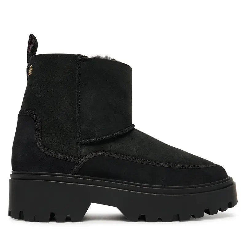 Tommy Hilfiger Stivali da neve Real Shearling Pullon FW0FW08997 Nero