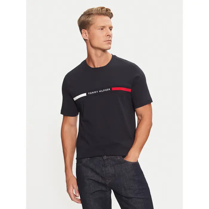Tommy Hilfiger T-shirt MW0MW36498 Blu scuro Regular Fit