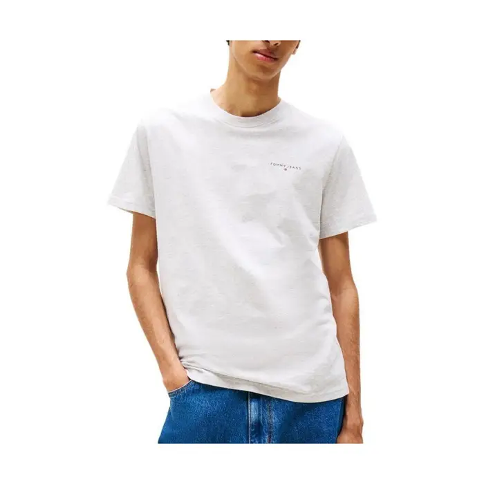 T-shirt Tommy Hilfiger Tjm Slim Grigio