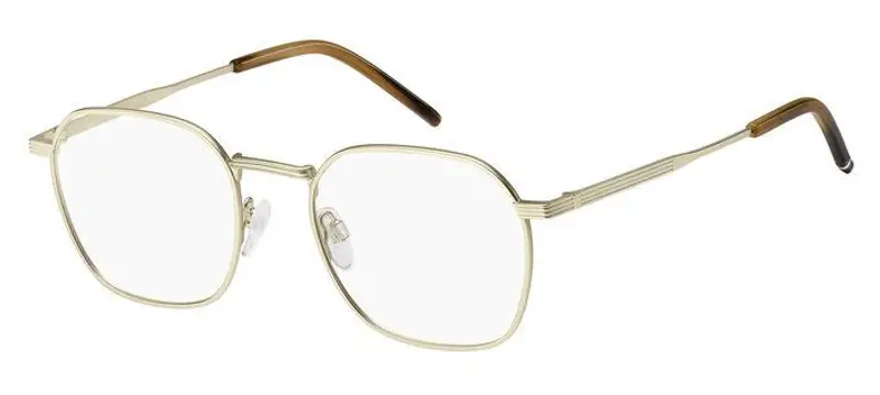 Tommy Hilfiger Uomo TH 1987 CGS Montature da vista Acciaio Oro opaco Geometrica