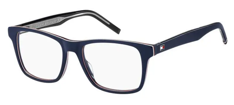 Tommy Hilfiger Uomo TH 1990 PJP Montature da vista Acetato Blu Squadrata