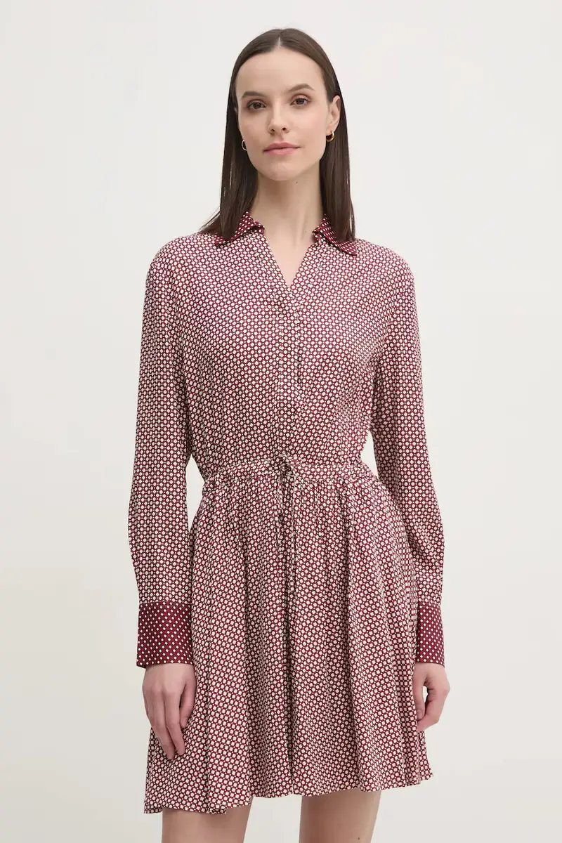 Tommy Hilfiger vestito colore granata WW0WW44020