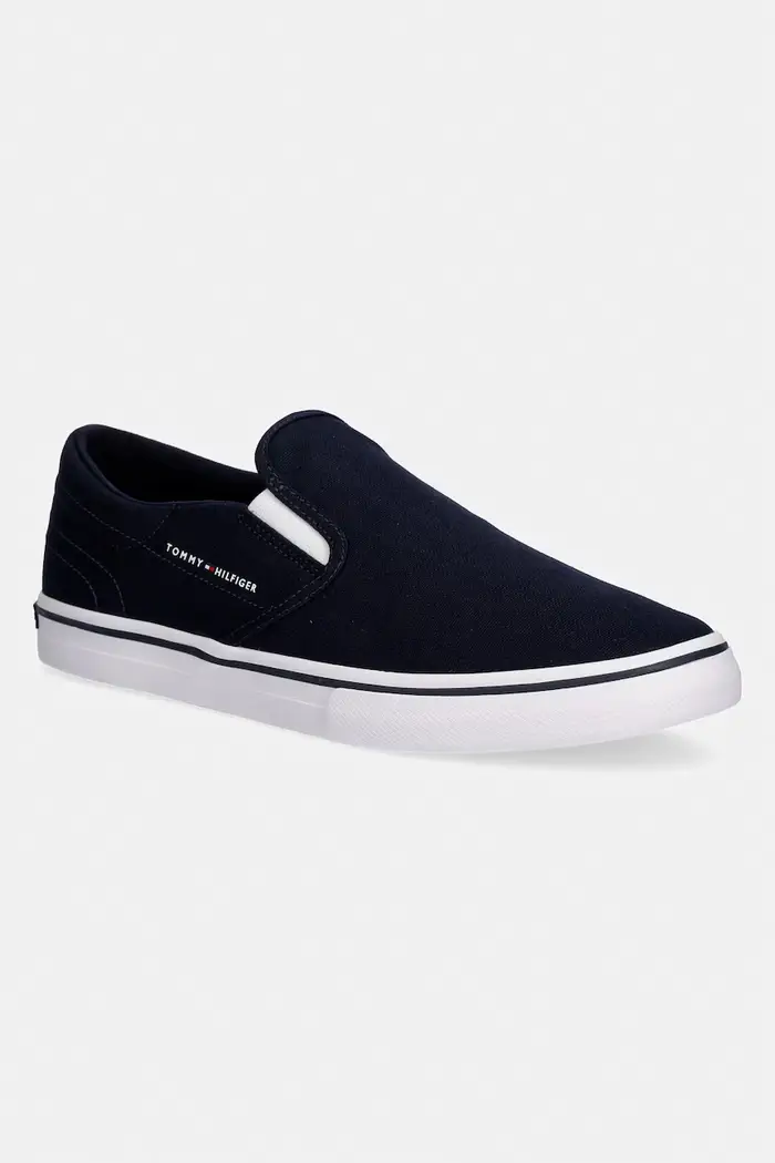 Tommy Hilfiger VULC CORE SLIP ON sneakers da uomo Blu navy