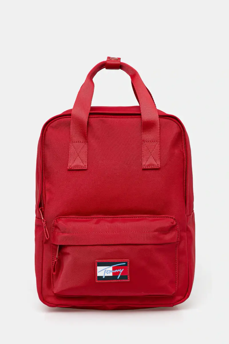 Tommy Hilfiger zaino bambino/a colore rosso AU0AU02017