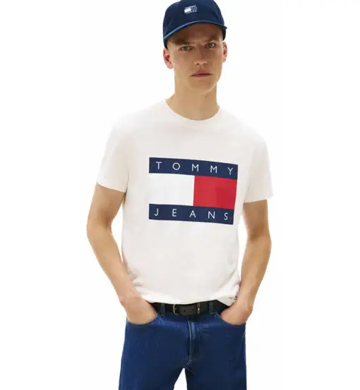 Big Flag M - T-shirt - uomo White