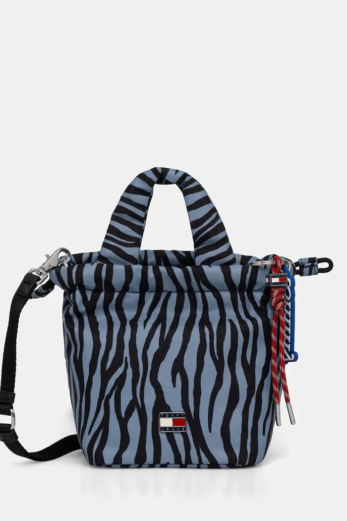 borsa a tracollo da donna Blu