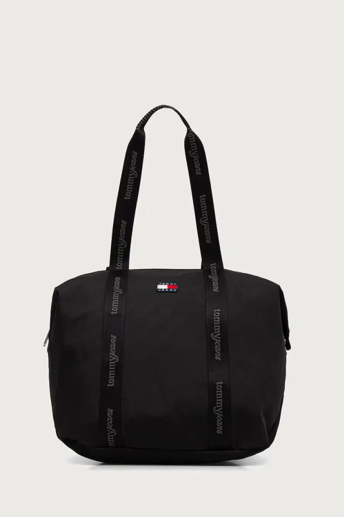 borsa tote da donna Nero