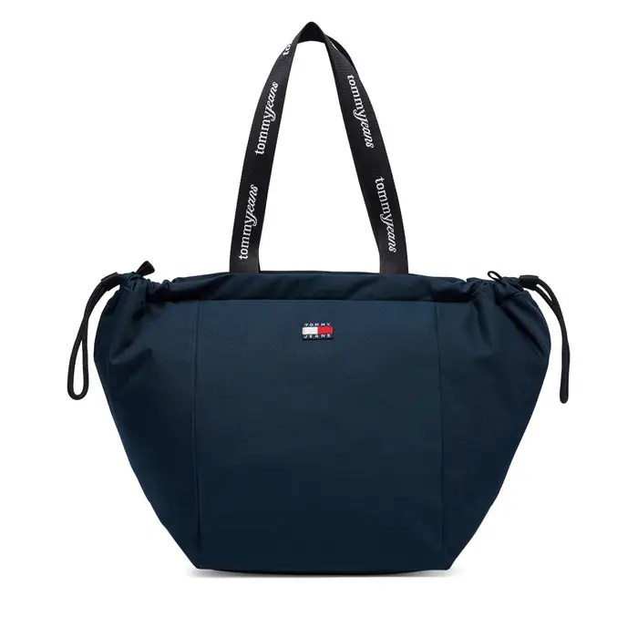 Borsetta Tommy Jeans Tjw Ess Daily Tote AW0AW18771 Blu scuro