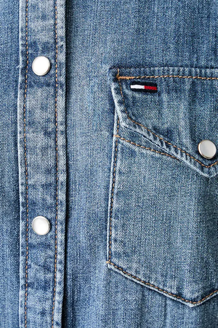 camicia da donna in jeans Blu
