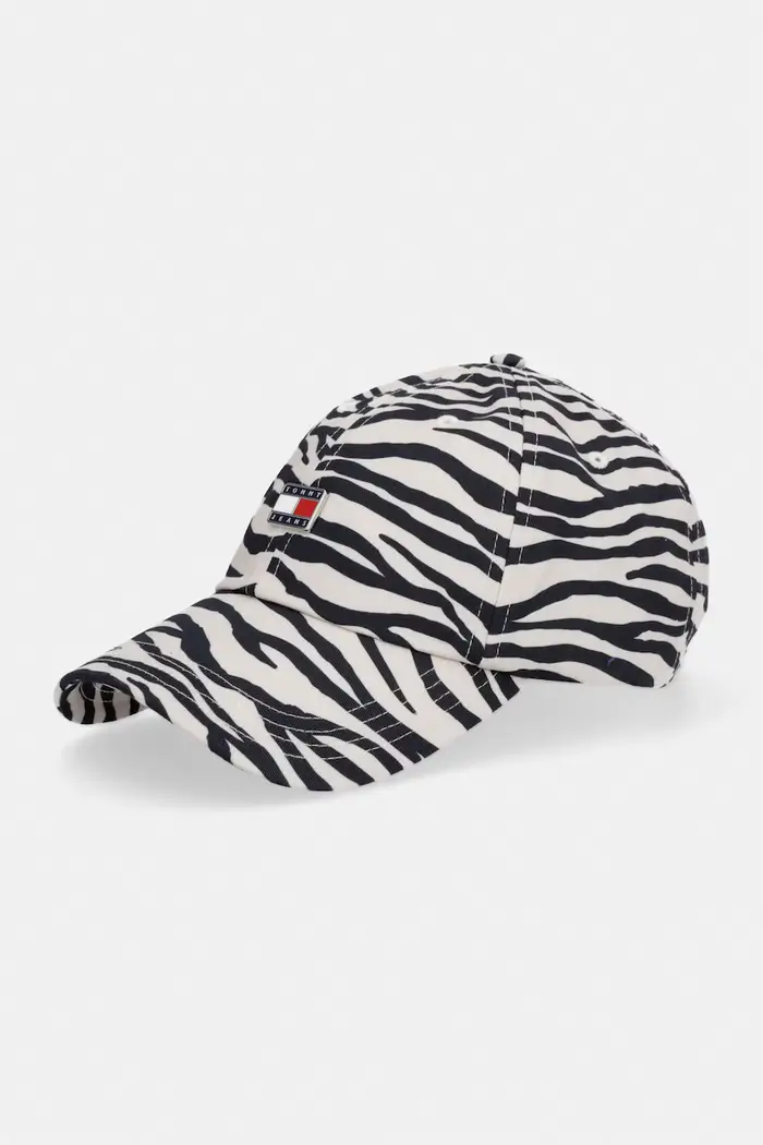 cappello da baseball da donna in cotone Nero