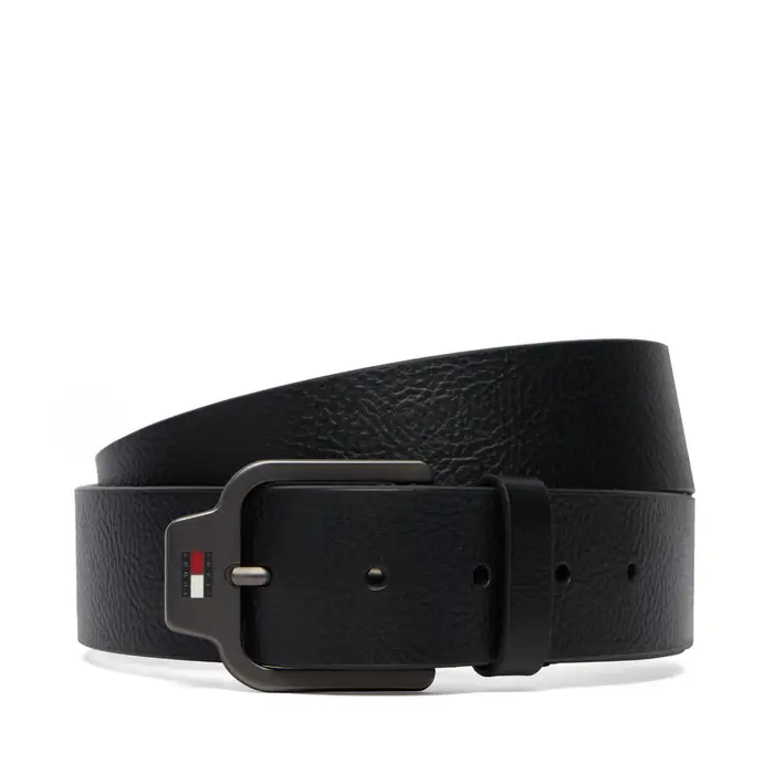 Cintura Tommy Jeans Tjm Scanton Seasonal 4 0 AM0AM14236 Nero