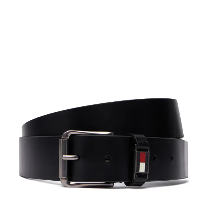 Cintura Tommy Jeans Tjm Tommy Roller Buckle 4 0 AM0AM14460 Nero