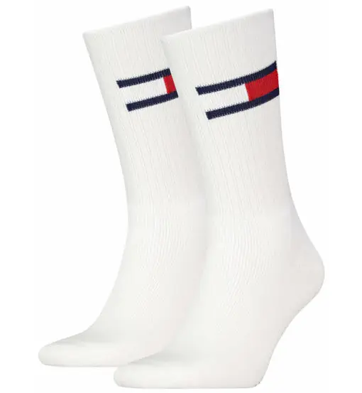 Flag - calzini lunghi White