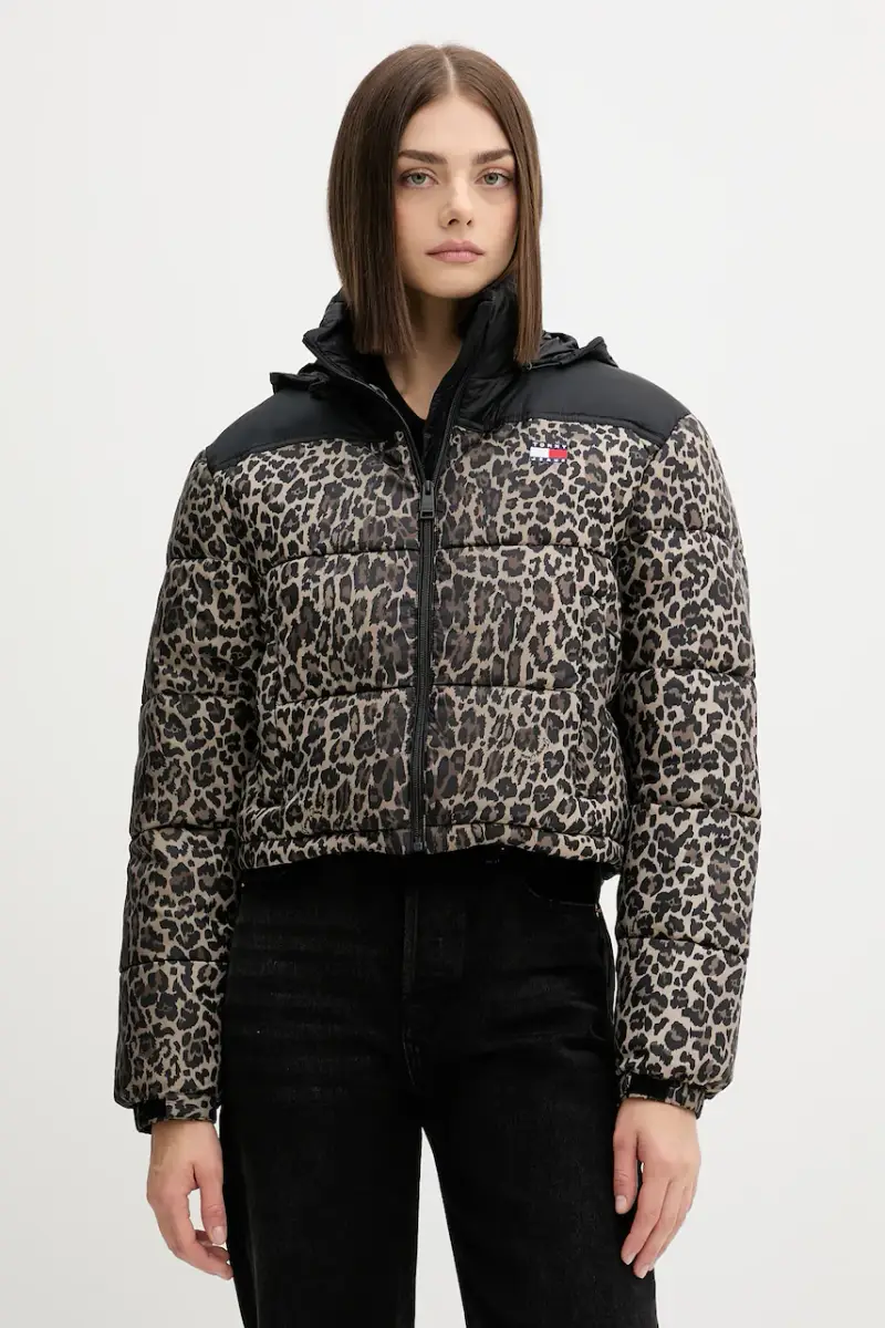 Tommy Jeans giacca colore marrone DW0DW21967