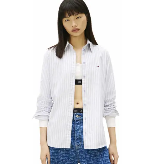 Oxford W - camicia maniche lunghe - donna White