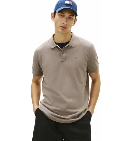 Placket M - polo - uomo Light Brown