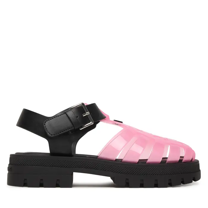Tommy Jeans Sandali Tjw Jelly Fisherman Sandal EN0EN02949 Rosa