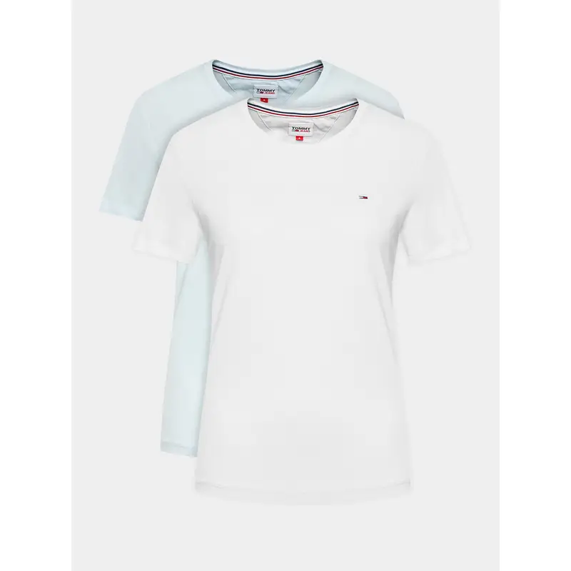 Tommy Jeans Set di 2 T-shirt DW0DW11459 Multicolore Regular Fit