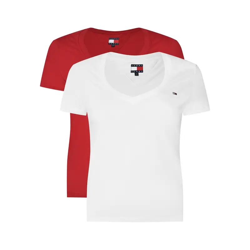 Tommy Jeans Set di t-shirt DW0DW21367 Multicolore Slim Fit