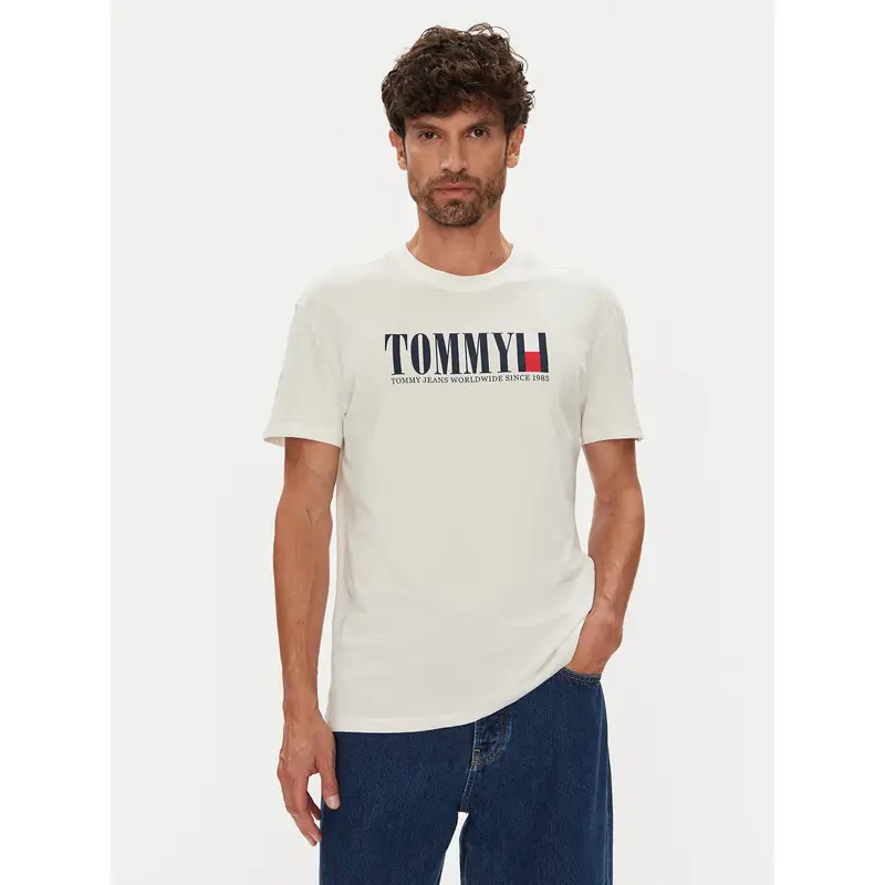 Tommy Jeans T-shirt Bianco 3937031