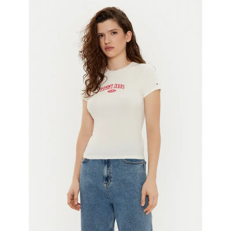 Tommy Jeans T-shirt Beige 3971670