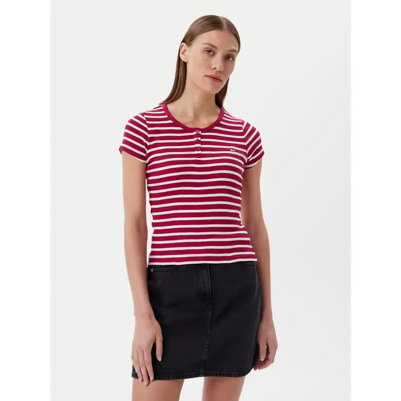 Tommy Jeans T-shirt Rosa 4317251