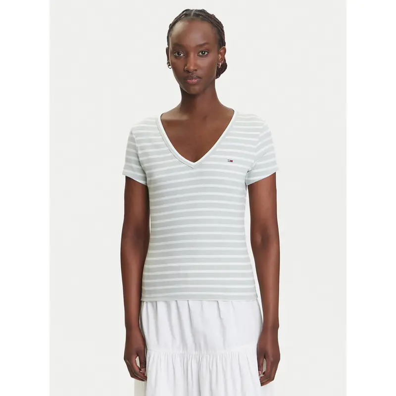 Tommy Jeans T-shirt Verde 4143436