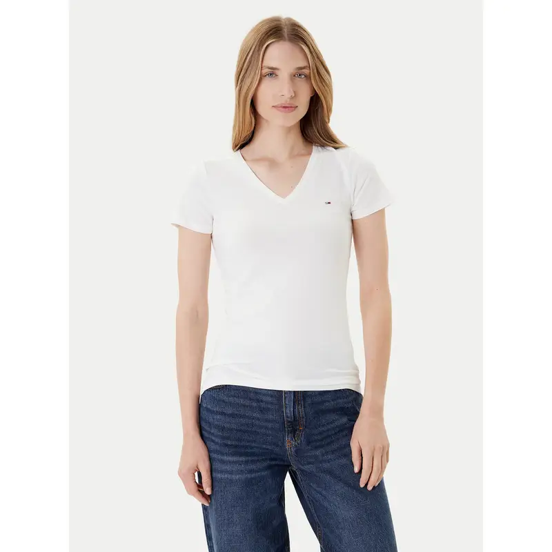 Tommy Jeans T-shirt Bianco 3200253